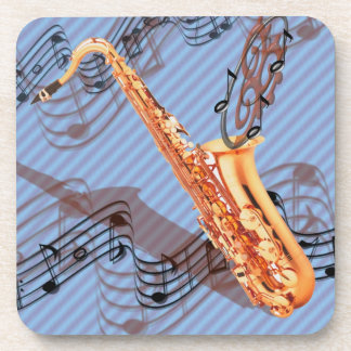 Abstract Saxophone Coasters
