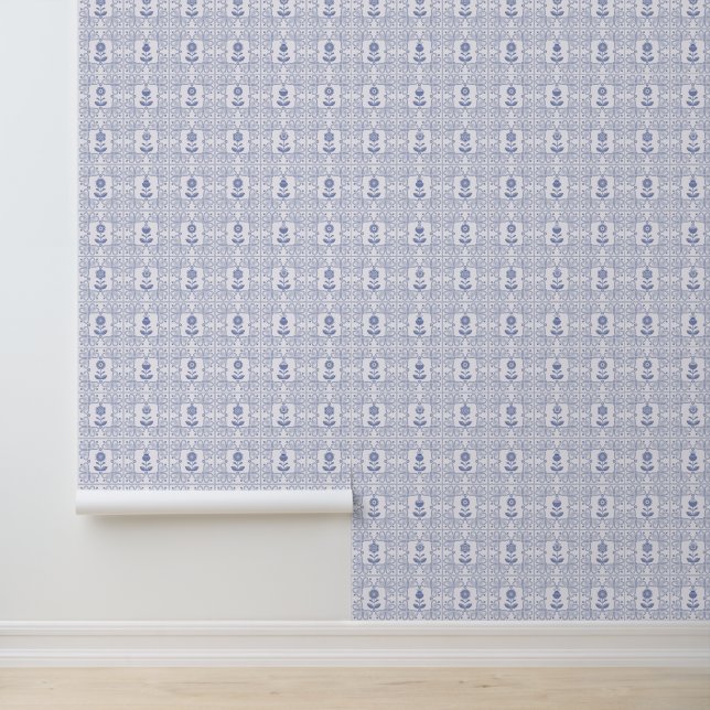 Abstract scandinavian pattern wallpaper (Application)