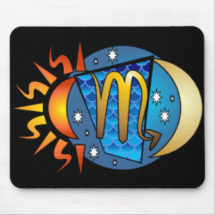 Abstract Scorpio Mousepad