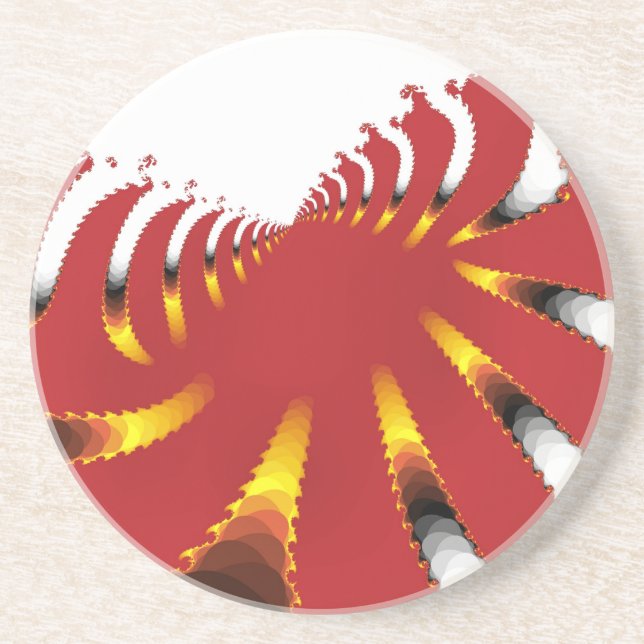ABSTRACT SEA ANEMONE COASTER (Front)