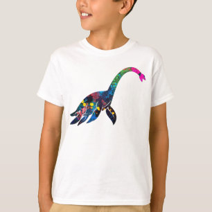 Abstract Sea Dino Baby Tee