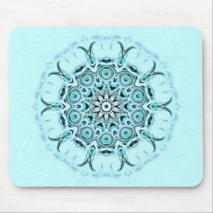 abstract seafoam mousepad