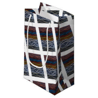 Abstract Seafront Painting by Alfred Fox Small Gift Bag