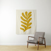 Abstract Seagrass - Ochre #1 #wall #art