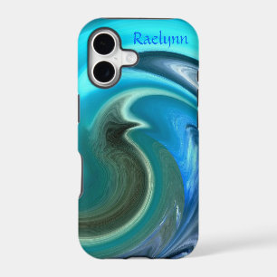 Abstract Seahorse iPhone 5 Case *Personalise*