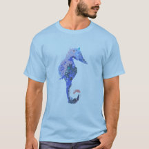 Abstract Seahorse Shirt
