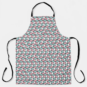 Abstract Seamless 3d Pattern. Isometric backgroun Apron