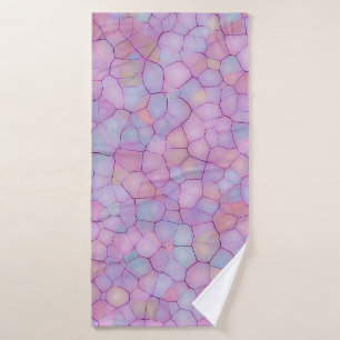 Abstract seamless background of colorful spots lik bath towel