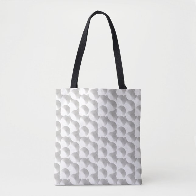 Abstract seamless circle 3d slide background.abstr tote bag (Front)