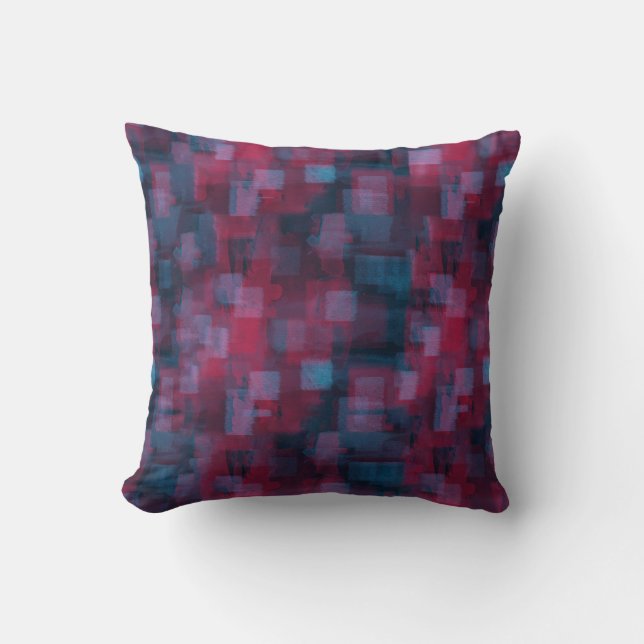 Abstract Seamless – Dual Sided with Claret Back Cushion (Front)