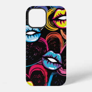 Abstract seamless fashion pattern. beauty style wa iPhone 12 case