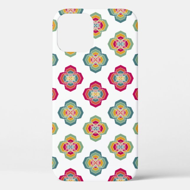 Abstract Seamless Floral Background, surface textu Case-Mate iPhone Case (Back)