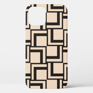 Abstract seamless geometric pattern iPhone 12 case