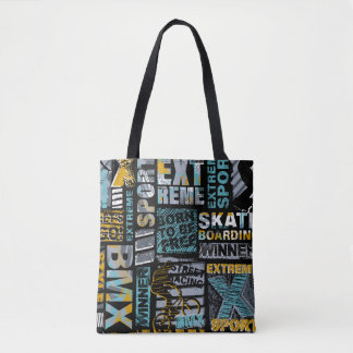 Abstract seamless grunge pattern. Urban style mode Tote Bag