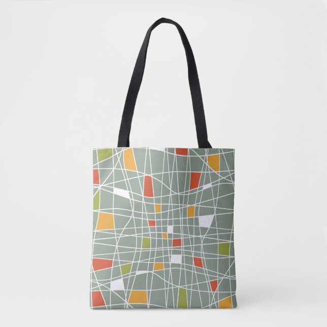 Abstract Seamless: Modern Pattern Design. Tote Bag (Front)