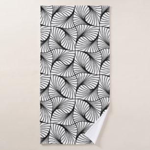 Abstract seamless pattern bath towel