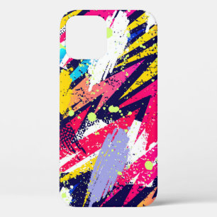 Abstract seamless pattern. Creative background wit iPhone 12 Case