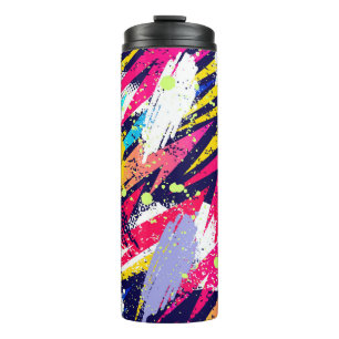 Abstract seamless pattern. Creative background wit Thermal Tumbler