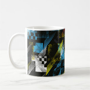 Abstract seamless pattern. Creative vintage backgr Coffee Mug