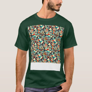 Abstract Seamless Pattern Geometric Lines Shapes G T-Shirt