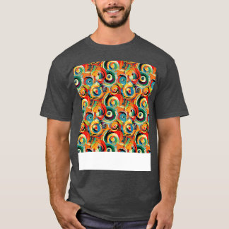 Abstract Seamless Pattern Geometric Lines Shapes G T-Shirt