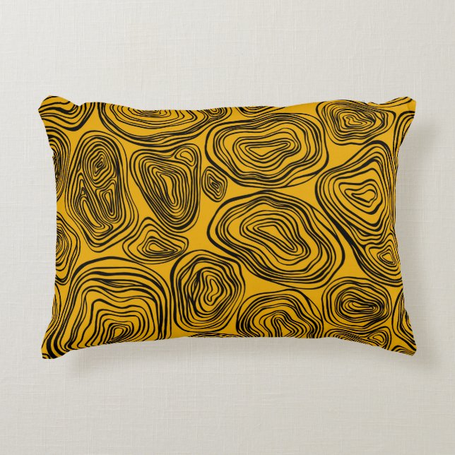 Abstract seamless pattern. graphic illustration. O Decorative Cushion (Front)