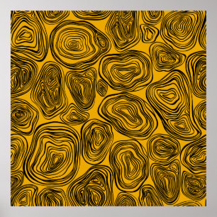 Abstract seamless pattern. graphic illustration. O Poster