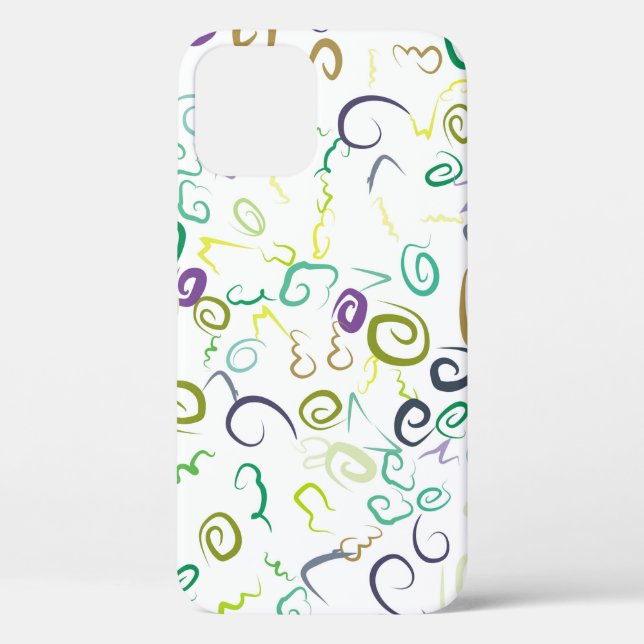 Abstract seamless pattern handmadeabstract, art, b Case-Mate iPhone case (Back)