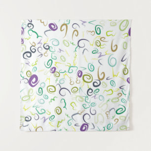Abstract seamless pattern handmadeabstract, art, b tapestry
