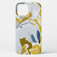 Abstract seamless pattern. Light gray, yellow, g