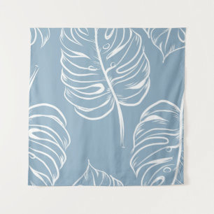 Abstract seamless pattern of tropical leaf. Tropic Tapestry