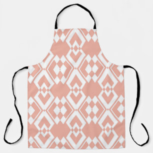 Abstract seamless pattern of Wax flower pink colou Apron