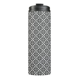 abstract seamless pattern on thermal tumbler