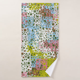 Abstract seamless pattern. Paints of the spring la Bath Towel