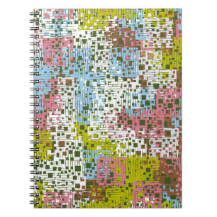 Abstract seamless pattern. Paints of the spring la Notebook