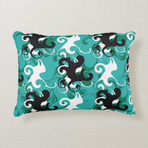 Abstract seamless pattern qualitative vintage illu decorative cushion