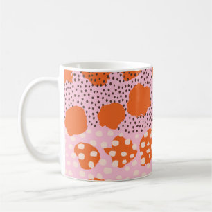 Abstract seamless pattern with Brush Strokes. Beau Coffee Mug
