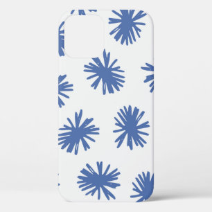 Abstract seamless pattern with hand drawn shapes i iPhone 12 case