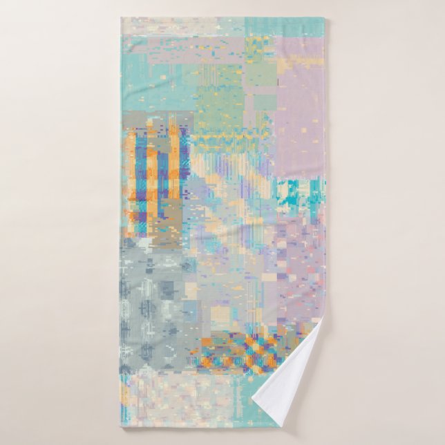 Abstract seamless pattern with imitation of a grun bath towel (Bath Towel)
