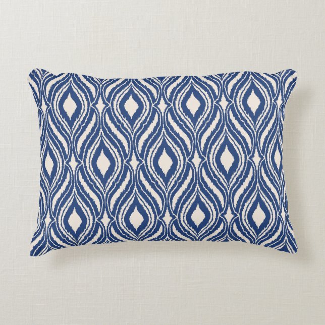 Abstract seamless pattern with Scribble effect. Mo Decorative Cushion (Front)