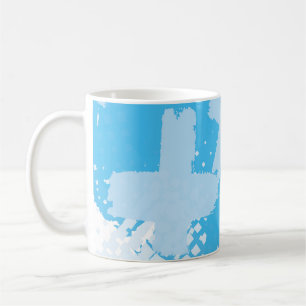 Abstract seamless vintage pattern. Repetitive colo Coffee Mug