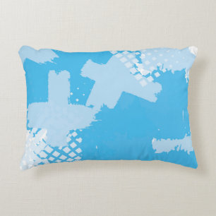 Abstract seamless vintage pattern. Repetitive colo Decorative Cushion