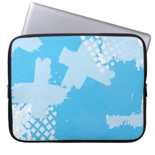 Abstract seamless vintage pattern. Repetitive colo Laptop Sleeve