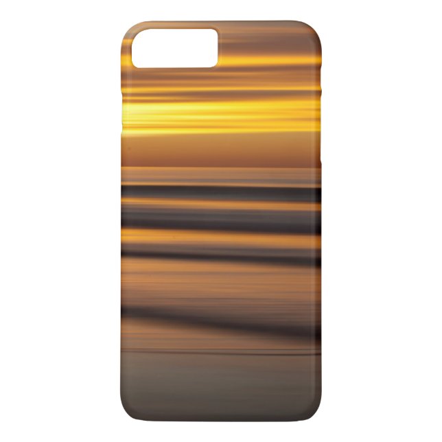 Abstract seascape at sunset, CA Case-Mate iPhone Case (Back)