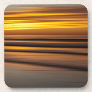 Abstract seascape at sunset, CA Coaster