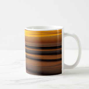 Abstract seascape at sunset, CA Coffee Mug