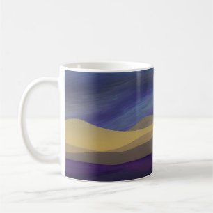Abstract Seascape Fractured Dunes 15 Coffee Mug
