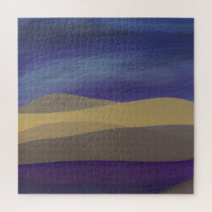 Abstract Seascape Fractured Dunes 15 Jigsaw Puzzle