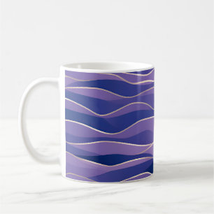 Abstract Seascape Fractured Waves 26 Coffee Mug