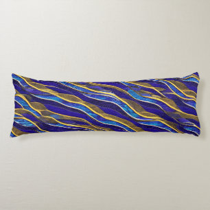 Abstract Seascape Fractured Waves 33 Body Cushion
